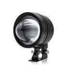 3 Inch MINI Fisheye Yellow And White Two-color Spotlight