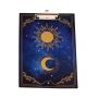 A4 Size Clipboard - Clipboard - Celestial Midnight Moon Design