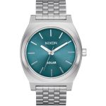 Nixon Stainless Steel Turquoise Dial Unisex Watch A13695161-00