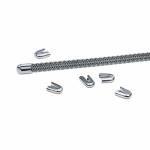 End Caps For 1 4" Spiral Steel Corset Boning Set Of 24