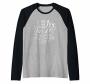 The Joy Of The Lord Is My Strength Ladies Raglan Baseball Tee