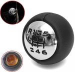 Machswon 6 Speed Gear Shift Knob Gear Shift Handball Manual Transmission Replacement For Peugeot 307 308 3008 407 5008 807