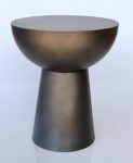 Black Metal Table – 47X40CM