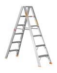 6 Step Double Sided A-frame Aluminium Ladder