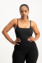 Mindy Strappy Bodysuit - Black - L