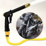 1PC 3/4 Thread High-pressure Water Gun Portable Hose Nozzle Adjustable Garden Hose Nozzle Spray Car Washing Tools And Pet Cleani
