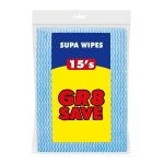 Supa Wipes 15 Pack