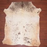 A Grade Cow Hide 2107 Brown white M - Medium Brown white Speckled