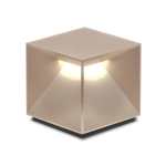 Cubox Maxi Rechargeable LED Lamp In Sand Crorten - Corten