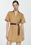 Dress Camel - Mid-beige