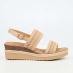 Tammy 2 Low Wedge - Beige - Beige 5