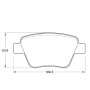 Kbc Brake Pads Rear For Audi Vw - Spares Direct