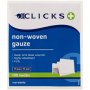 Clicks Non-Woven Gauze 75mmx75mm 100s