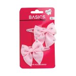 Basics Hair Clips Pink 2PCS