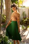 Ladies Mesh Top & Pleated Skirt Top R95 Skirt R165