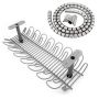 Under Desk Cable Management Organizer Bridge & Cable Sleeve Set