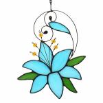 Lily Flower Gift For Women Birthday Love Gifts For Mothers Day Anniversary Day Floral Birthday Gift For Her Stained Glass Window