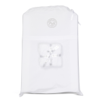 Changing Mat & Cover Set Muslin White