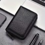1pc Men's Bifold Wallet Travel Coin Purse PU Material Waterproof Durable Wallet Multi-purpose Large Capacity Multi-card Slot ID Card Holder Mini Portable Wallet Anti-magnetic