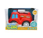 Free Wheel Fire Engine Car