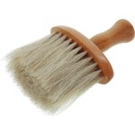 Neck Brush Natural Bristles White