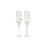 Champagne Glasses White