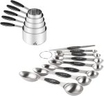Measuring Cups And Spoons Set Kitchen Gadgets For Cooking Baking Steel Cooking Spoon Measuring Jug Kitchen Tool Set