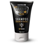 Menfirst Gradual Gray Plus Hair Dye Shampoo For Men - Gradual Gray Darkening Shampoo - Grey Reducing Mens Shampoo With 2X Pigmen