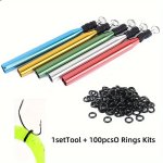 1 Set Wacky Rig Tool O Rings Bass Fishing Tackle For Senko Neko Rig