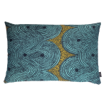 Crop Field Aqua Scatter Cover