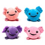 Squeezies Axolotl Salamander Plush Toy