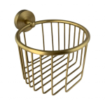 B Series - Brushed Gold Spare Toilet Roll Holder
