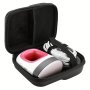 1PC Portable Hard Case For MINI Heat Press Machine Traditional Style Eva Travel Carrying Case With Mesh Pocket & Hand Strap