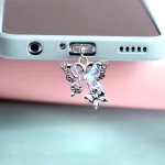A Dust Plug For Phone Jacks Computer Type-c Ports Compatible With Phone Ports And Type-c Charging Ports Diy Trend Earrings Clavi