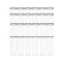Tight Sealed Food Storage Containers - 24 Piece