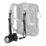 Connect Backpack Strap With Quick Release & Adjustable System Black