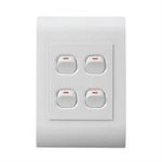 Lesco Pipelli 4 Lever 1 Way Flush Switch