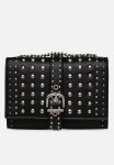 Bzero Shoulder Bag - Black silver