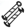 2 Pcs Multifunctional Sink Wrench Plumbing Tools For Tight Spaces Black