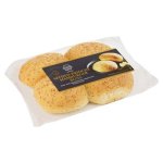 Pnp Brioche Hamburger Rolls 4 Pack