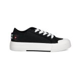 Logo Platform Sneakers -black