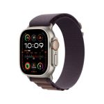 Alpine Apple Watch Ultra 2 Titanium Case With Indigo Loop - Large