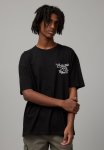 Oversized Music Merch T Shirt - Lcn Bra Black maglera Doe Boy