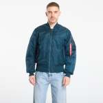 Alpha Industries Mens MA-1 Classic Jacket In Denim Blue - Denim Blue 3XL