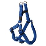 Rogz Utility Medium 16mm Snake Step-in Dog Harness Blue Reflective