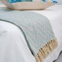 Jagger THROW - Duck Egg
