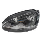 Vw Golf 5 GTI Halogen Headlight Black Electric Left 04-08