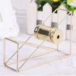 Fine Living Sellotape Holder Gold
