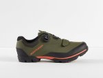 Bontrager Foray Mountain Bike Shoes - Olive Grey radioactive Orange - 48