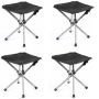 Ultralight Small Travel Foldable Camping Stool - Set Of 4